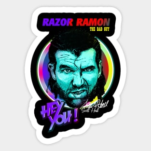 Hey You Razor Ramon 1958-2022 Thank For The Memories Sticker